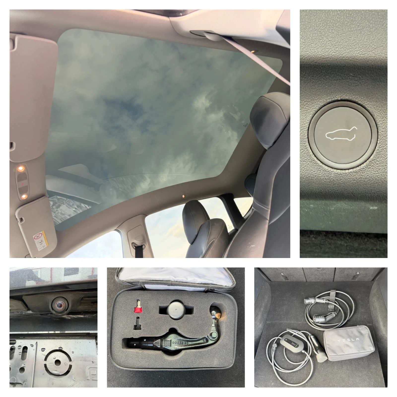 Tesla Model Y Long Range 75kWh, Dual Motor, Premium, Дек.2021г., снимка 17 - Автомобили и джипове - 54011879