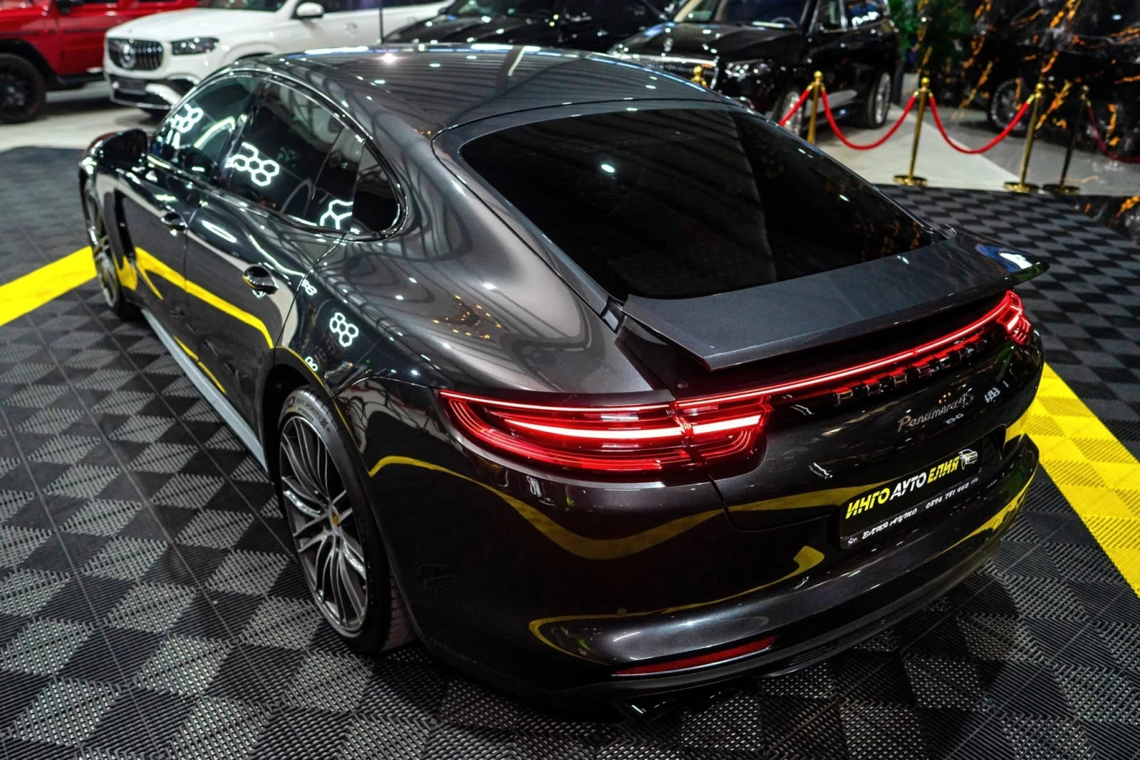 Porsche Panamera TURBO 4.0 V8 LED ПАНО BOSE 360 ЛИЗИНГ 100%, снимка 7 - Автомобили и джипове - 54449105