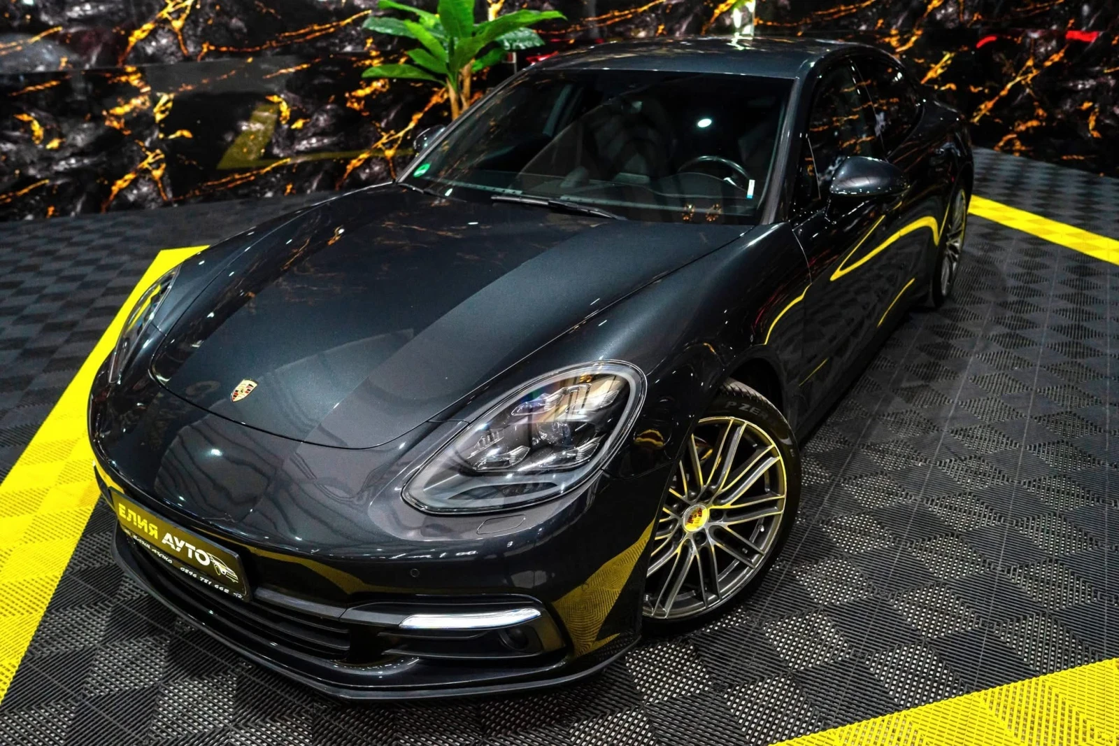Porsche Panamera TURBO 4.0 V8 LED ПАНО BOSE 360 ЛИЗИНГ 100%, снимка 5 - Автомобили и джипове - 54449105