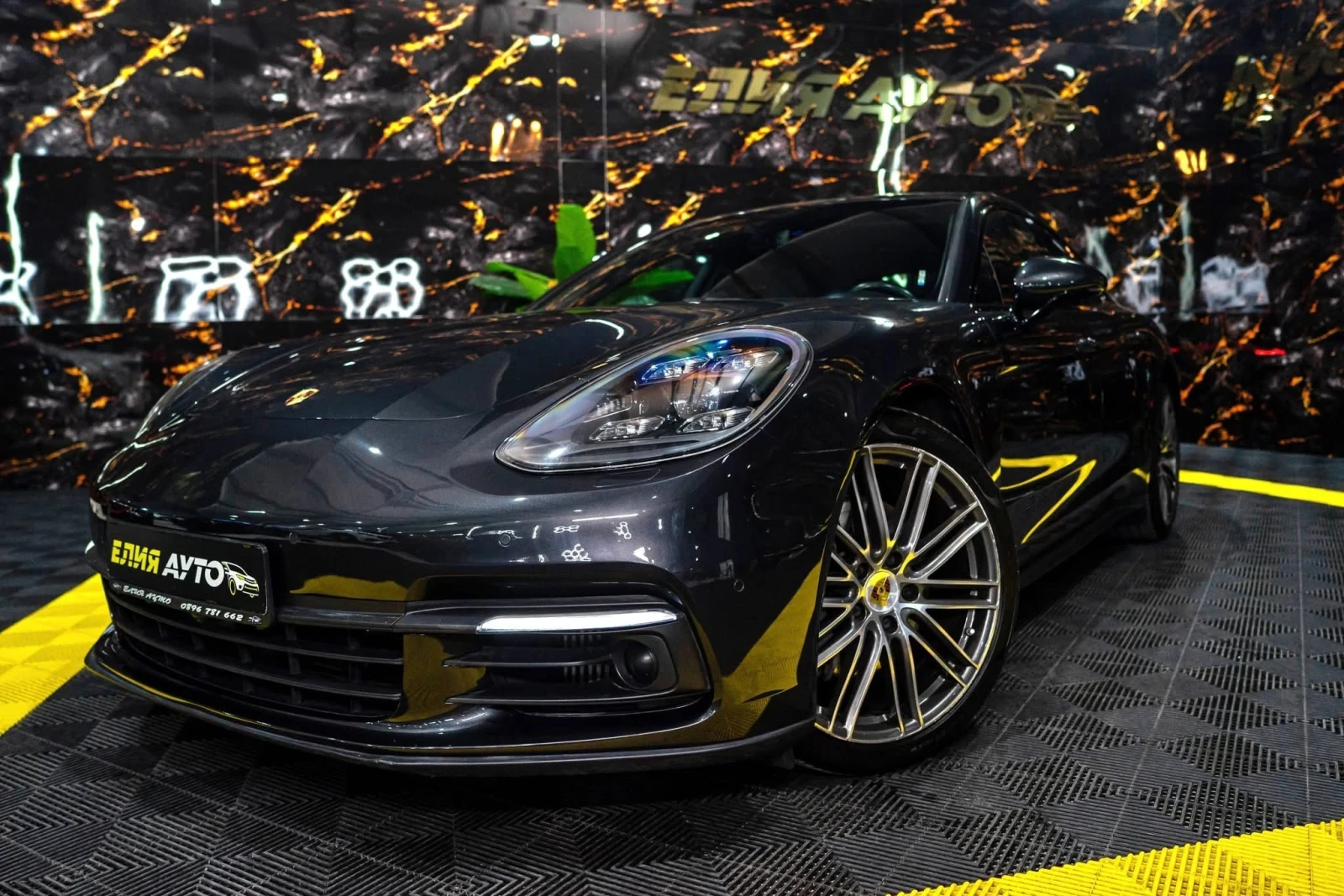 Porsche Panamera TURBO 4.0 V8 LED ПАНО BOSE 360 ЛИЗИНГ 100%, снимка 4 - Автомобили и джипове - 54449105