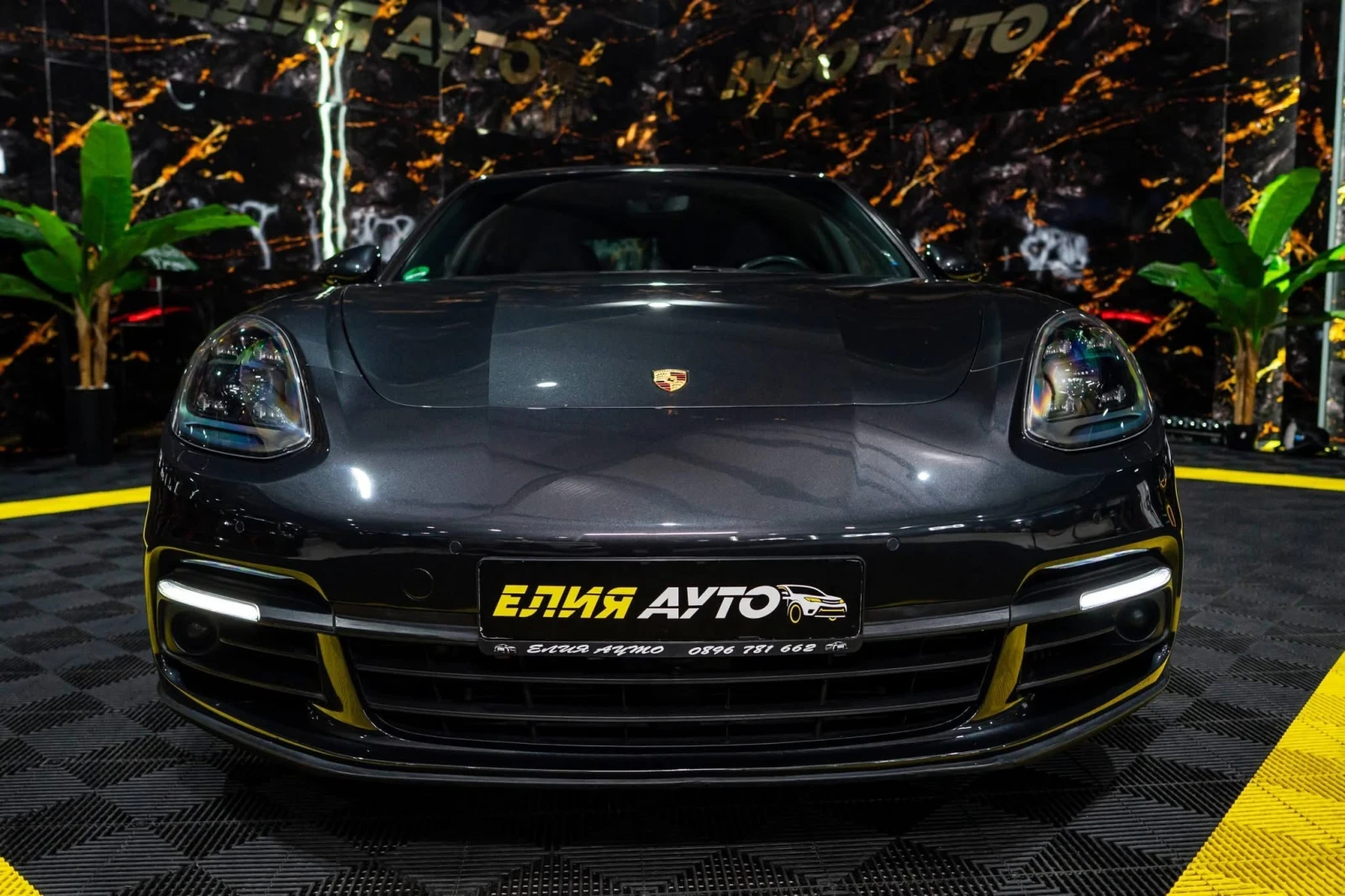 Porsche Panamera TURBO 4.0 V8 LED ПАНО BOSE 360 ЛИЗИНГ 100%, снимка 3 - Автомобили и джипове - 54449105