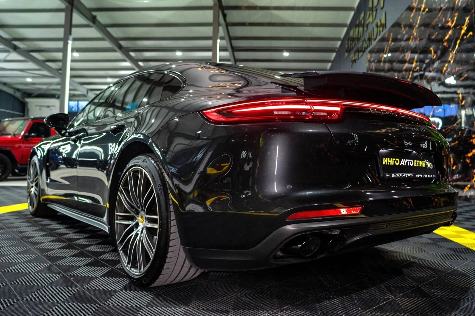 Porsche Panamera TURBO 4.0 V8 LED ПАНО BOSE 360 ЛИЗИНГ 100%, снимка 6 - Автомобили и джипове - 54449105