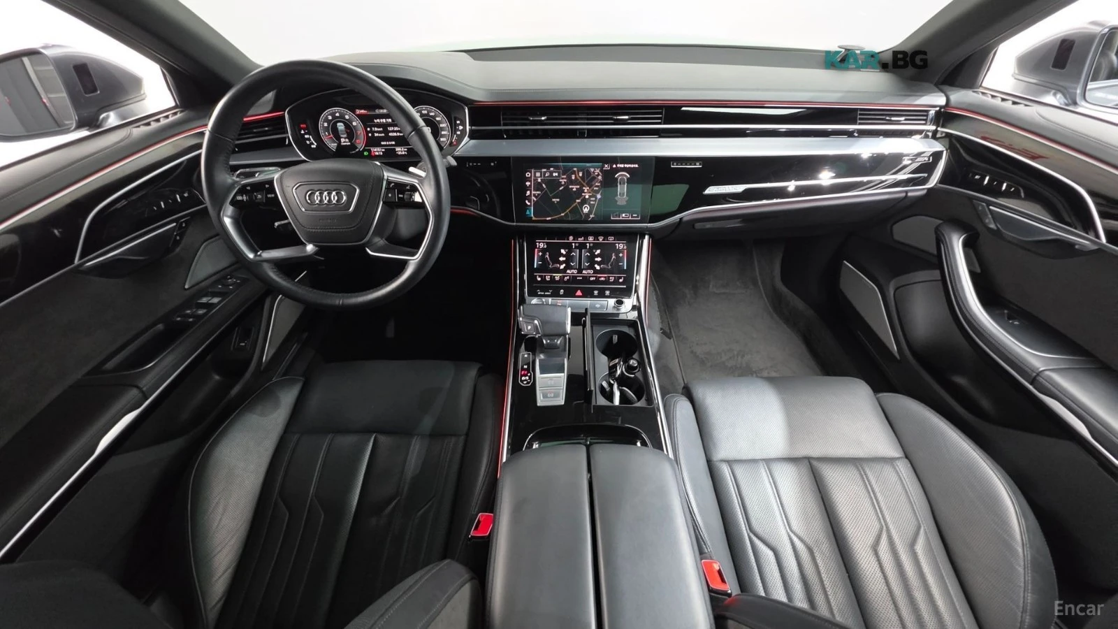 Audi A8 LWB* QUATTRO* 55TFSI* DISTRONIC* 360* МАСАЖИ* ОБДУ, снимка 5 - Автомобили и джипове - 56178138