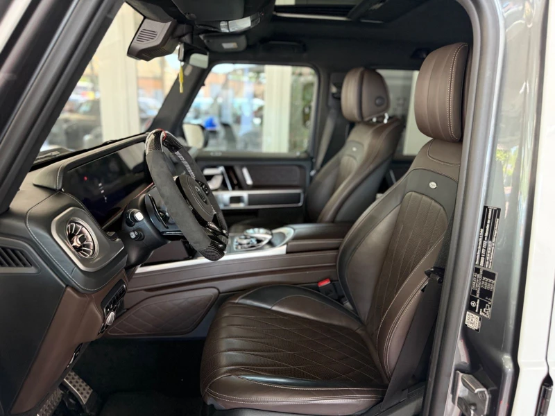Mercedes-Benz G 500 AMG/421HP/KARBON/DESIGNO/BURMESTER/360/LED/E144, снимка 7 - Автомобили и джипове - 50344354