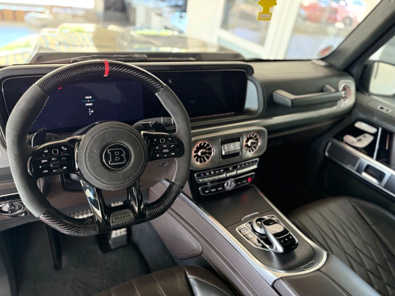 Mercedes-Benz G 500 AMG/421HP/KARBON/DESIGNO/BURMESTER/360/LED/E144, снимка 10 - Автомобили и джипове - 50344354