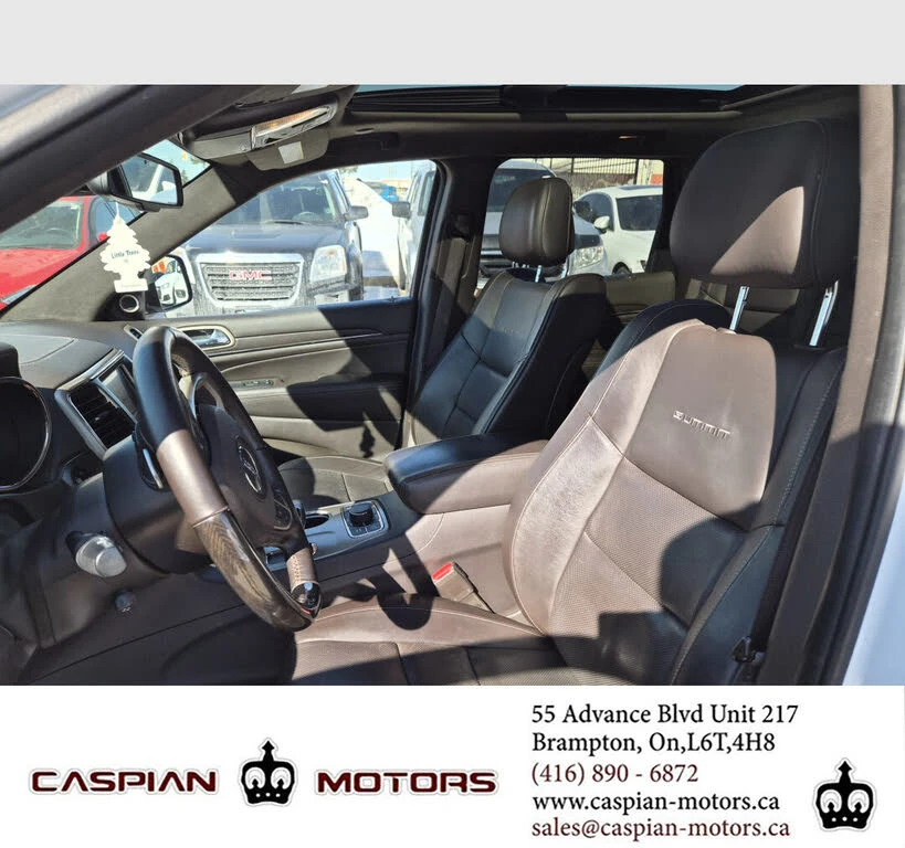 Jeep Grand cherokee SUMMIT| 5.7 V8 HEMI| DISTRONIK| ВЪЗДУХ| ОБДУХ| DIS, снимка 8 - Автомобили и джипове - 53810416