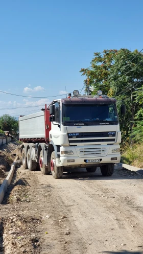 Daf Cf85 Самосвал тристранен, снимка 3