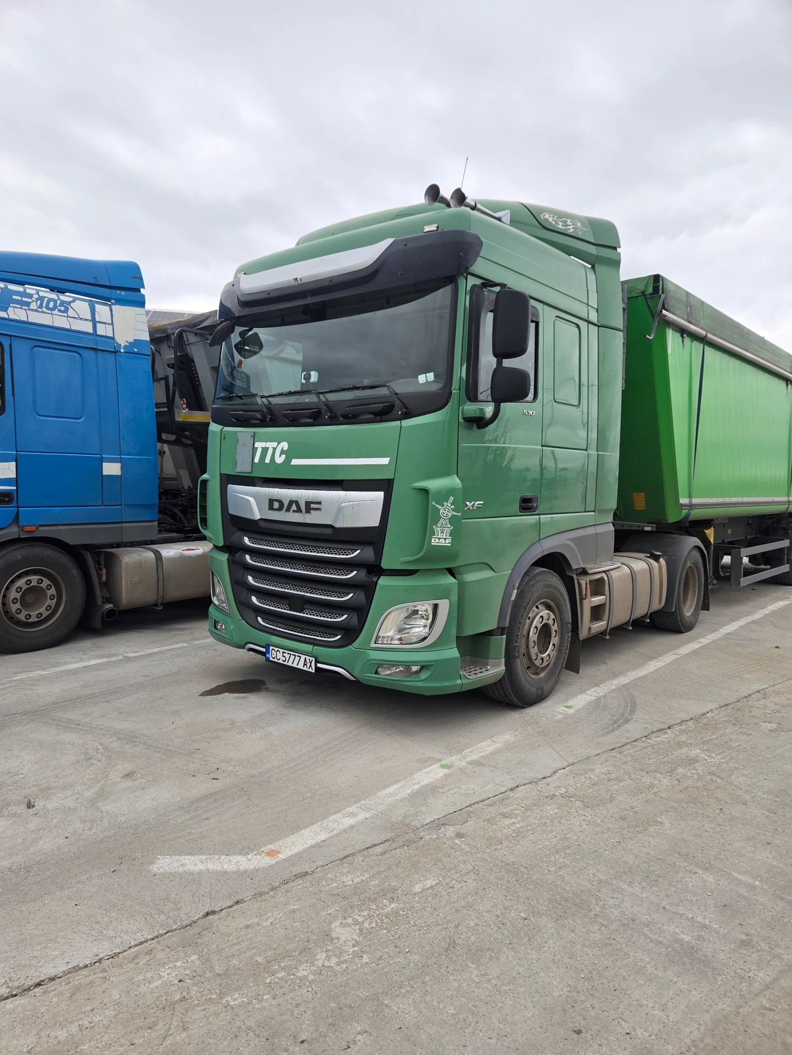 Daf FT XF 106  FT 530 с хидравлика