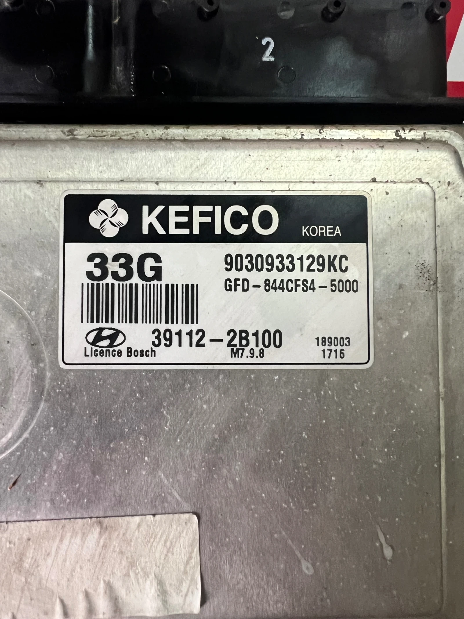 39112-2B100 HYUNDAI I30 1.4 16V �������� �������� 39112-2B100 M7.9.8 9030933129KC | Mobile.bg � ����������� 2