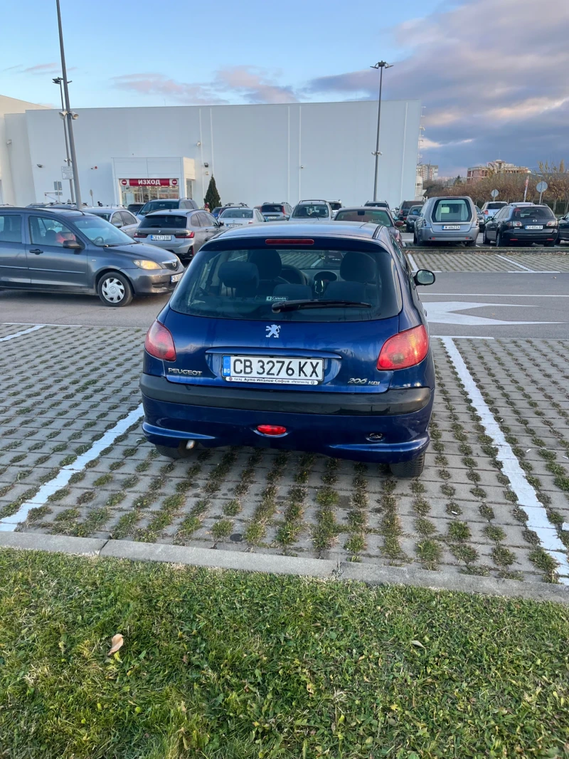 Peugeot 206, снимка 6 - Автомобили и джипове - 47916835