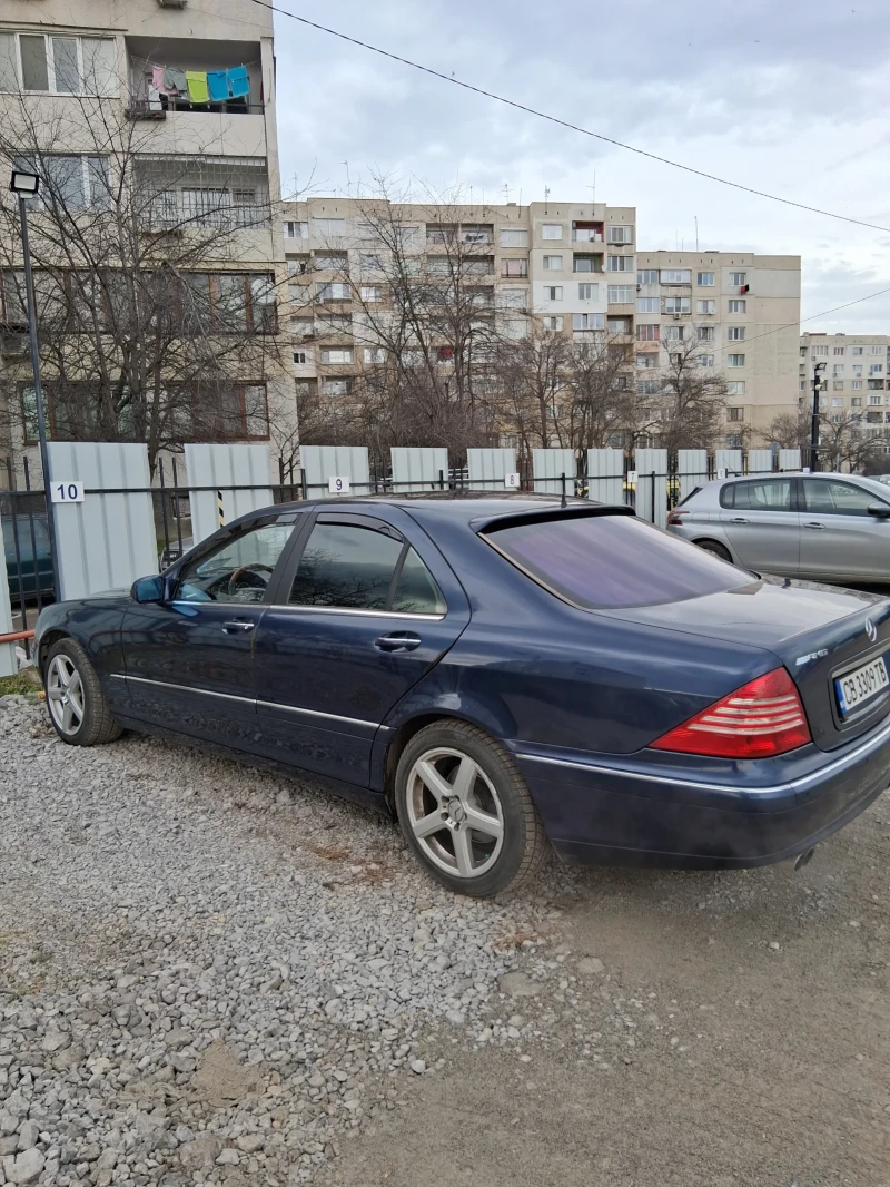Mercedes-Benz S 320 W220 газ, снимка 7 - Автомобили и джипове - 53229545