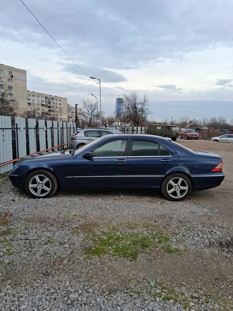 Mercedes-Benz S 320 W220 газ, снимка 4 - Автомобили и джипове - 53229545