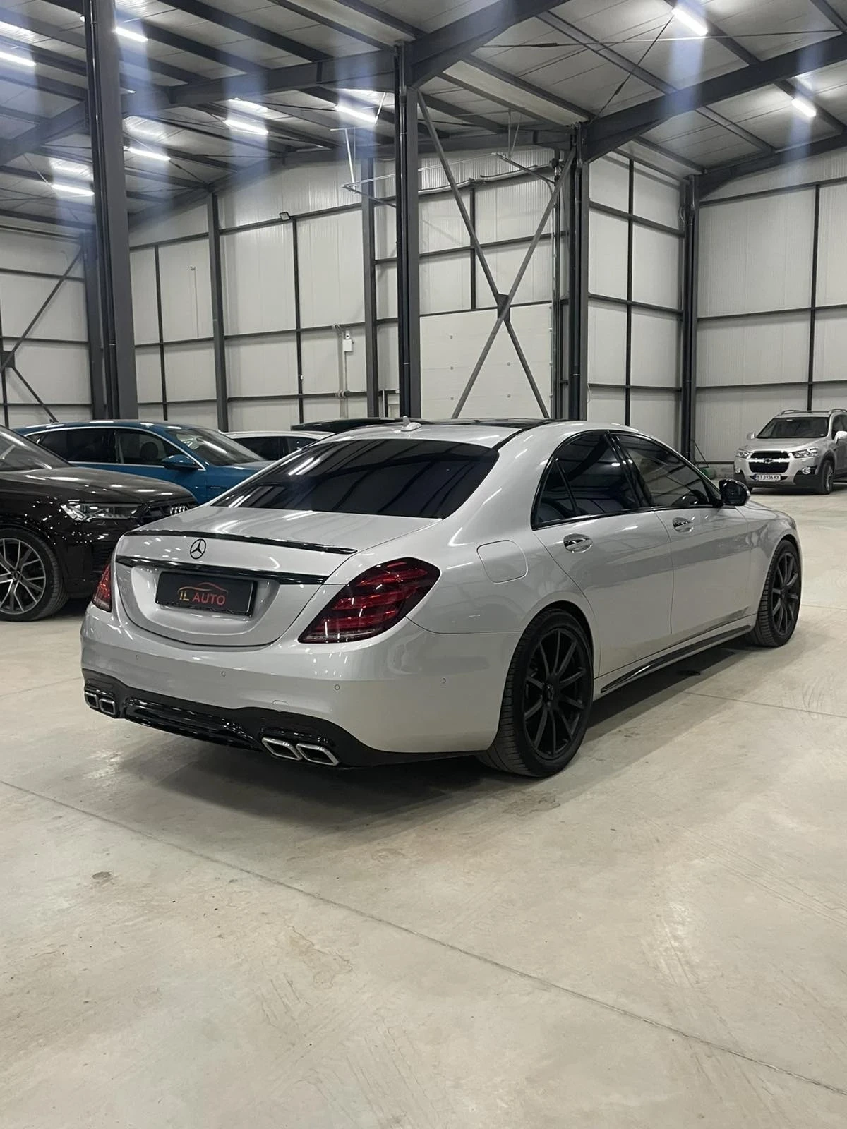 Mercedes-Benz S 500 AMG 6.3Face/360/Burm/distr/панор/обдух/вакум/ФУЛЛ!, снимка 5 - Автомобили и джипове - 54722029