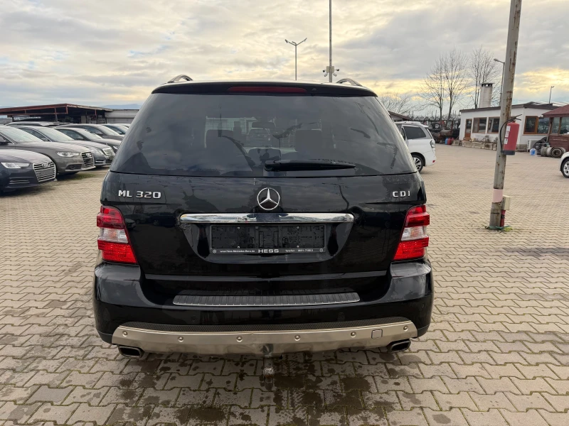 Mercedes-Benz ML 320 CDI 4MATIC AVTOMAT/NAVI/KOJA EURO 4, снимка 7 - Автомобили и джипове - 53456904