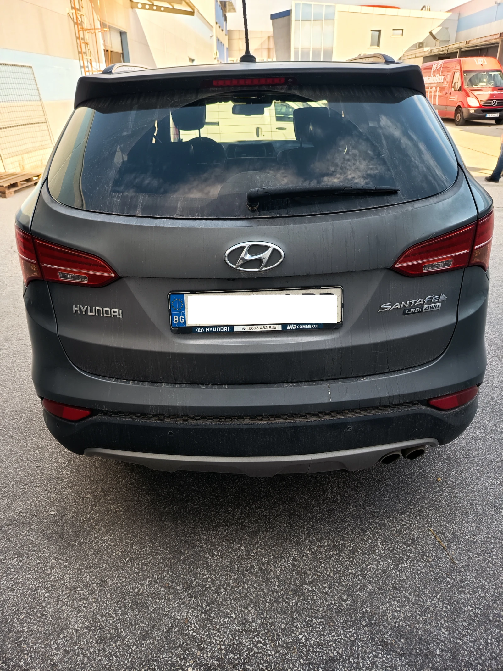 Hyundai Santa fe 2.2 CRDi (197 Hp) 4WD Automatic, снимка 4 - Автомобили и джипове - 56428349