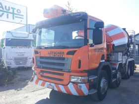 Бетон миксер Scania LIEBHERR 9cm3+ ЛЕНТА, снимка 2