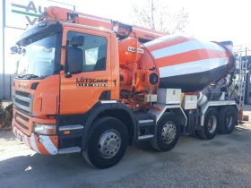 Бетон миксер Scania LIEBHERR 9cm3+ ЛЕНТА, снимка 1