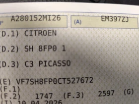 Citroen C3 Picasso 1.4i* EURO5B* KLIMA* , снимка 15