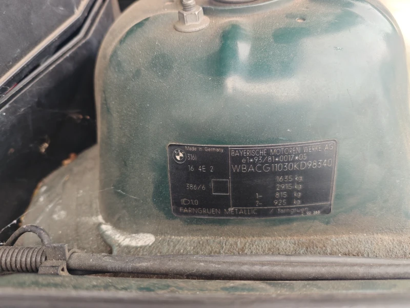 BMW 316, снимка 14 - Автомобили и джипове - 52224854