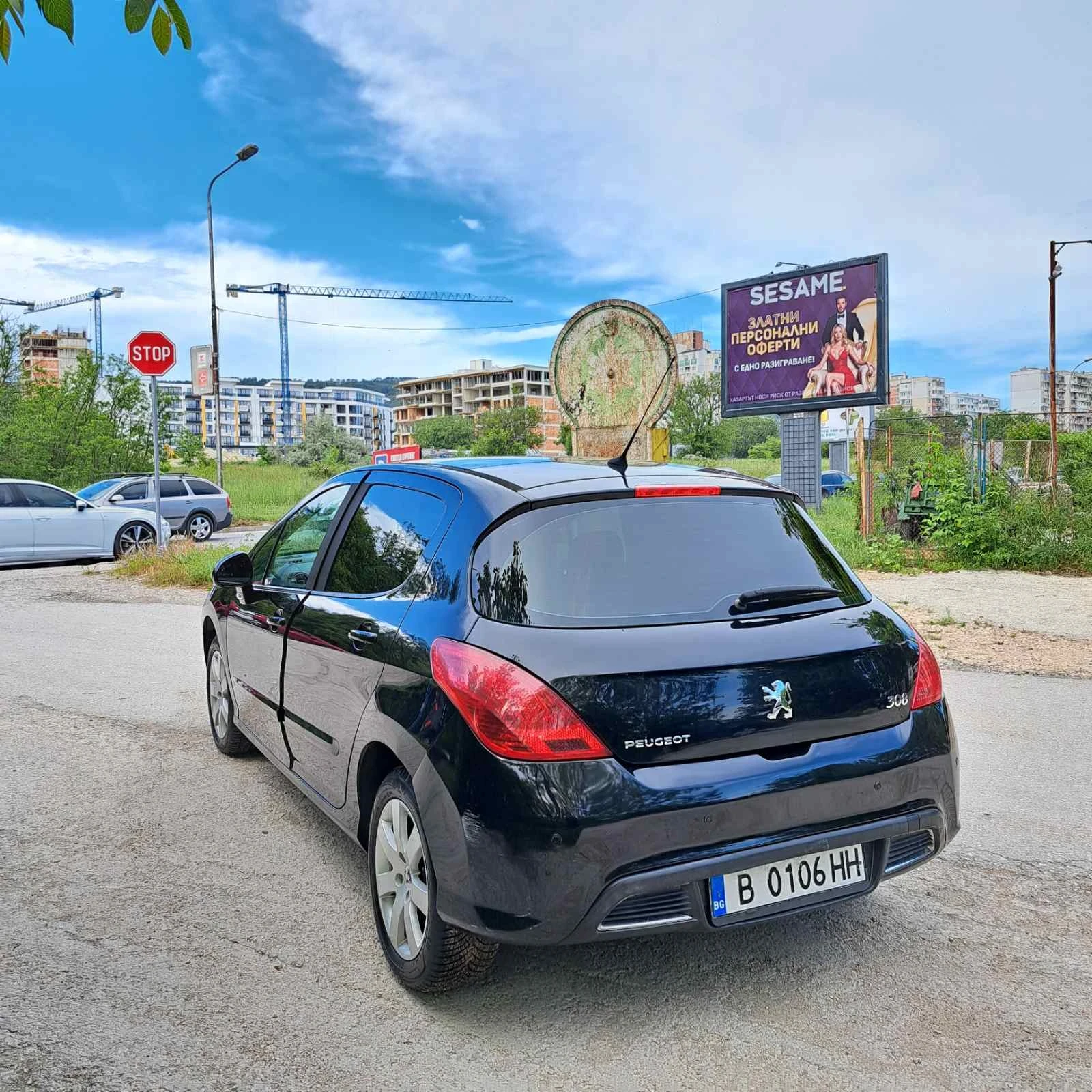 Peugeot 308 2.0 HDI  ПАНОРАМЕН ПОКРИВ НАВИГАЦИЯ ОБСЛУЖЕНА  - изображение 3