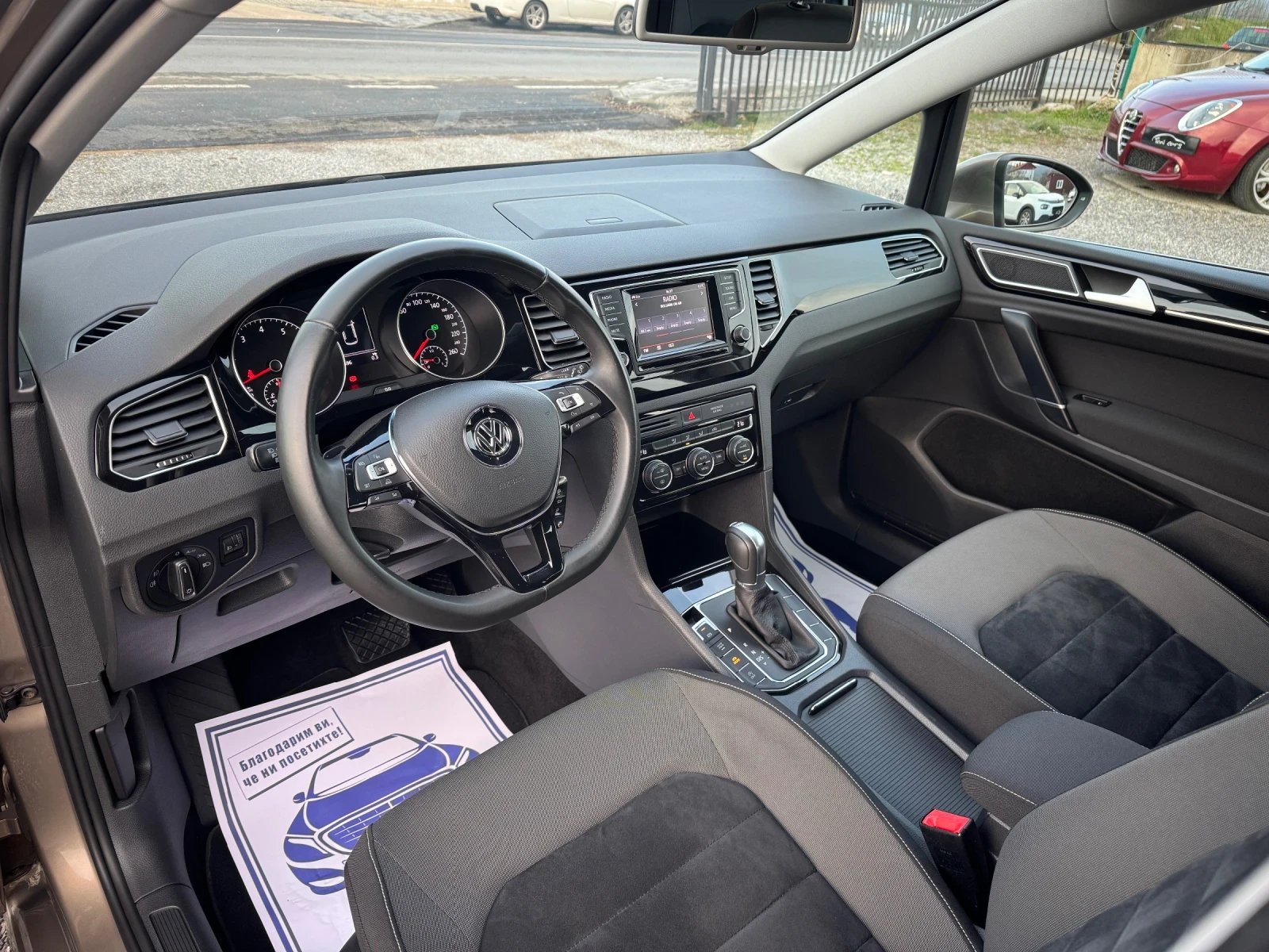 VW Sportsvan 1.4TSI DSG BLUEMOTION AUTOMATIC FULL EURO6, снимка 12 - Автомобили и джипове - 53829750