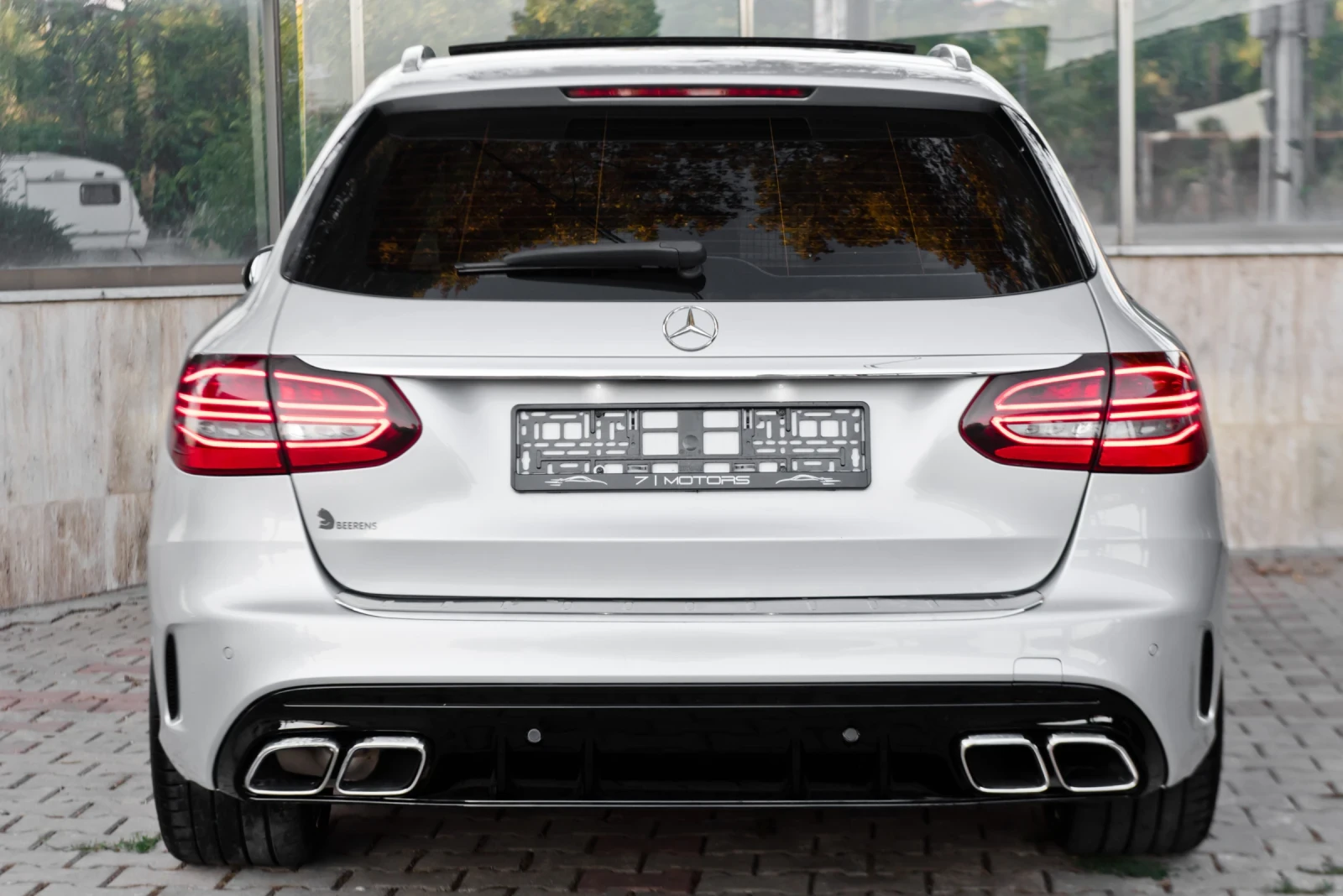 Mercedes-Benz C 180 9G/AMG/PANO/19, снимка 6 - Автомобили и джипове - 56225918