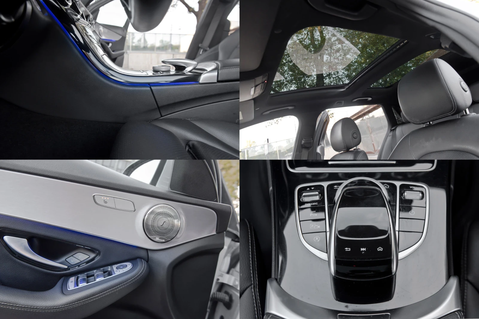 Mercedes-Benz C 180 9G/AMG/PANO/19, снимка 16 - Автомобили и джипове - 56225918