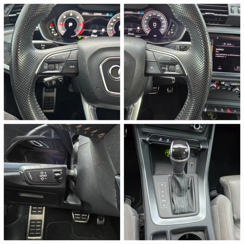 Audi Q3 3.5TDI, S-Line, S-Tronic,  Led, нави, Камера!, снимка 14 - Автомобили и джипове - 50455537