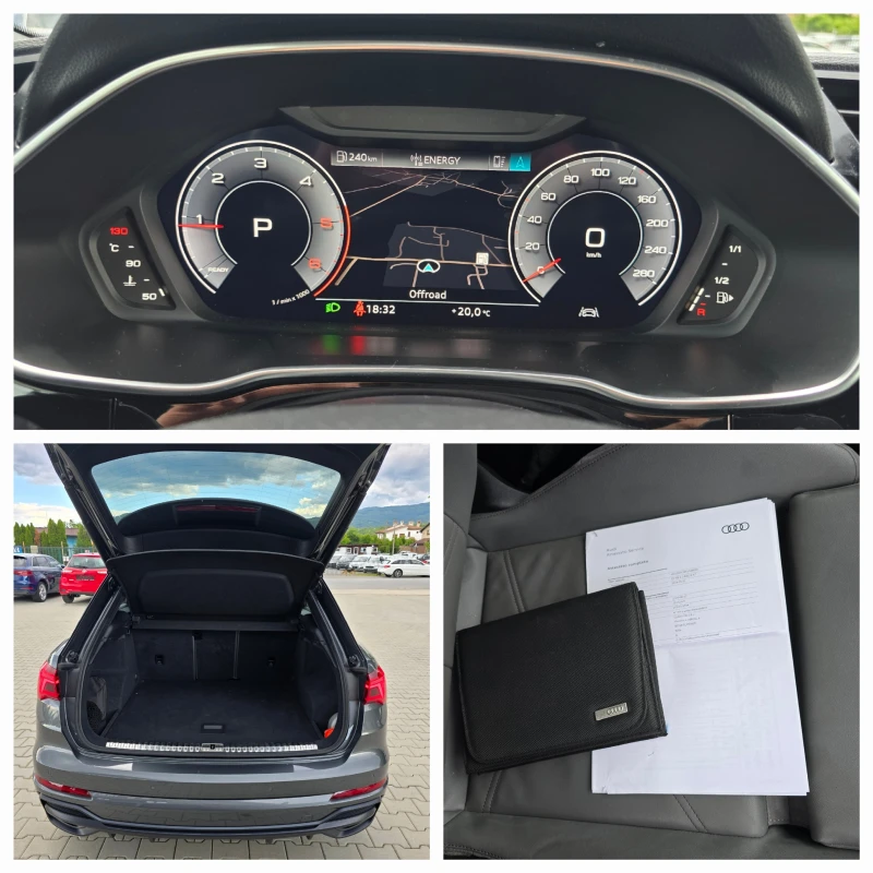 Audi Q3 3.5TDI, S-Line, S-Tronic,  Led, нави, Камера!, снимка 15 - Автомобили и джипове - 50455537