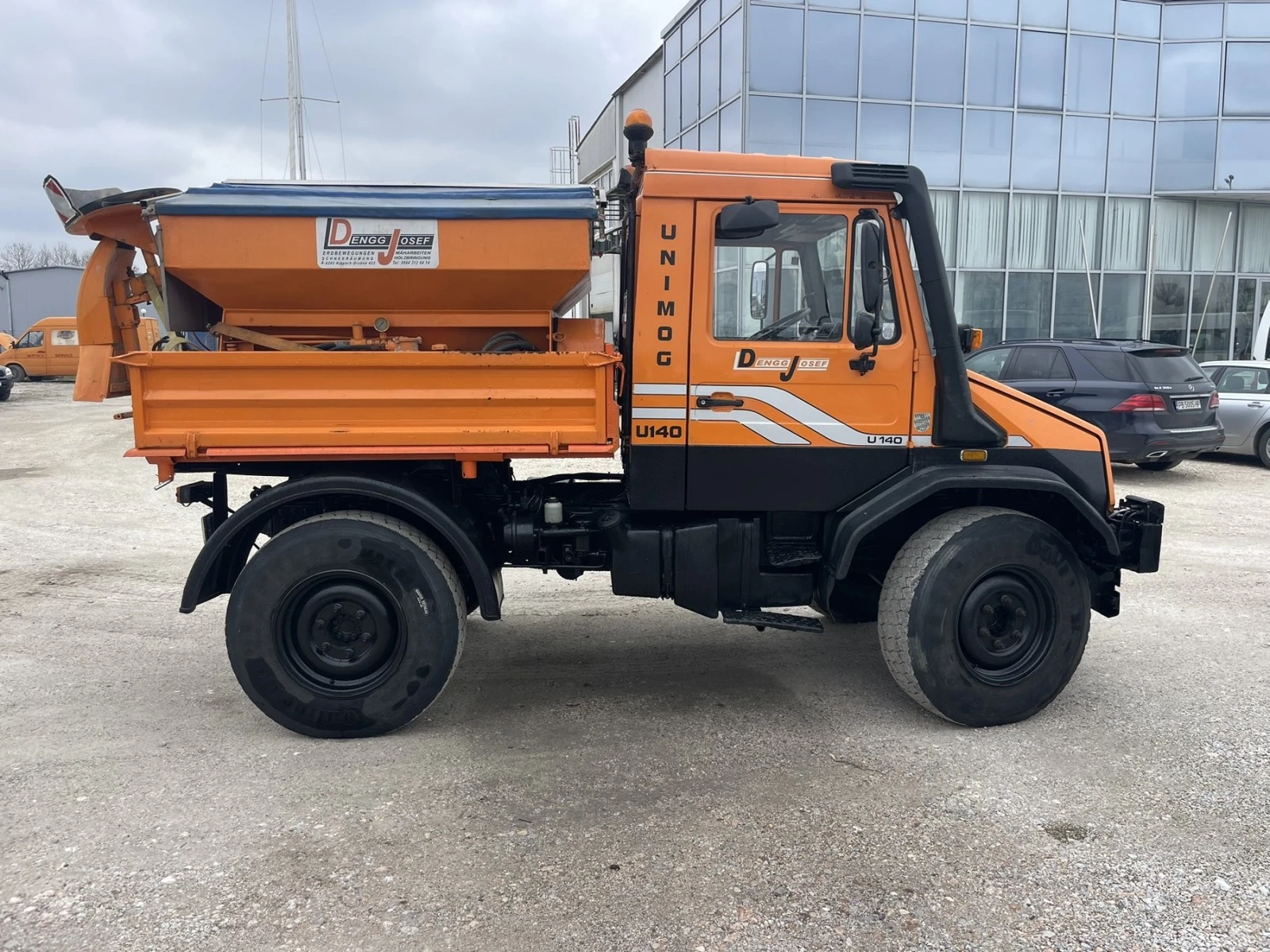 Mercedes-Benz UNIMOG U140, 4x4, Самосвал, ,  - изображение 4