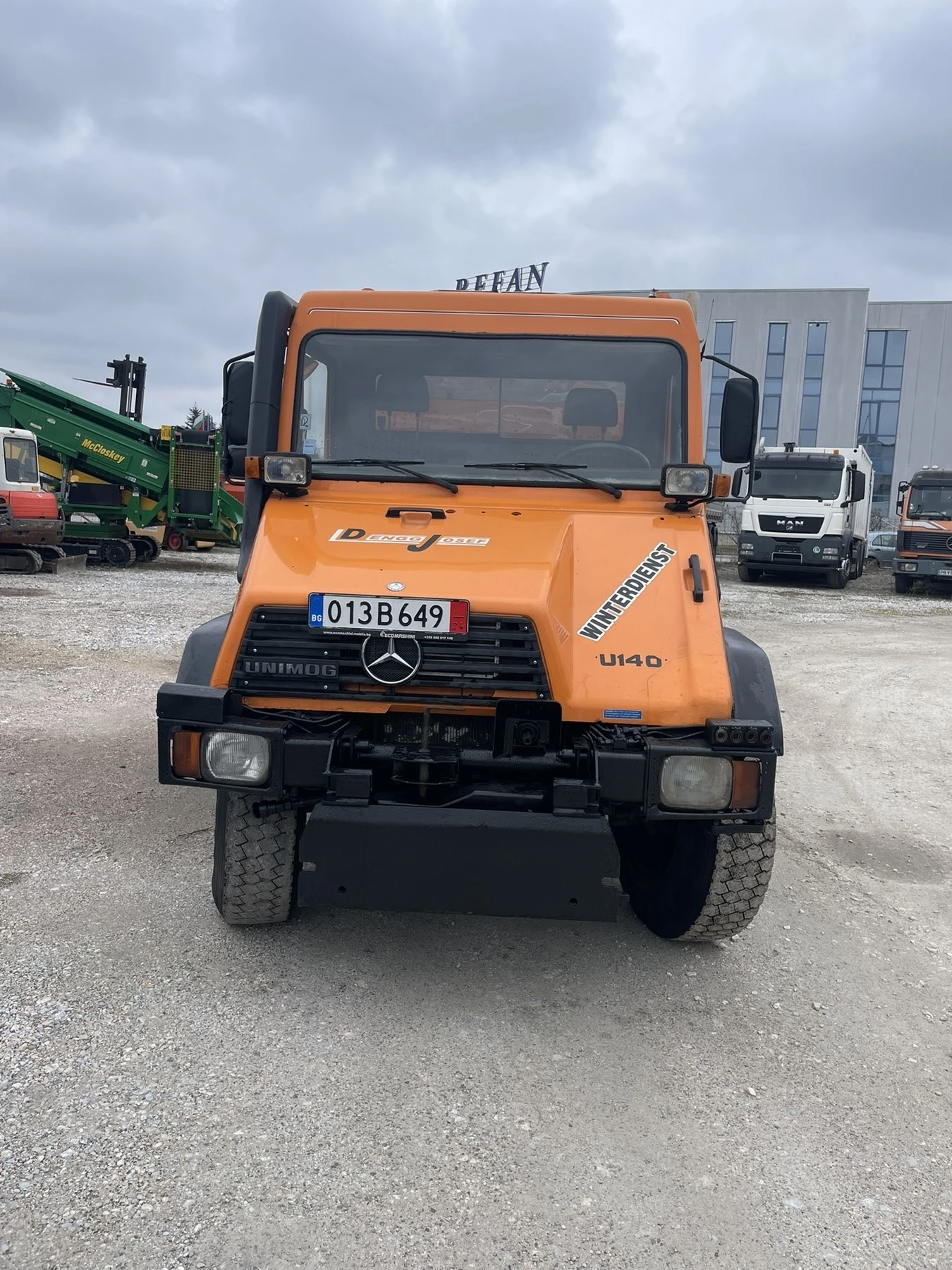 Mercedes-Benz UNIMOG U140, 4x4, Самосвал, ,  - изображение 7