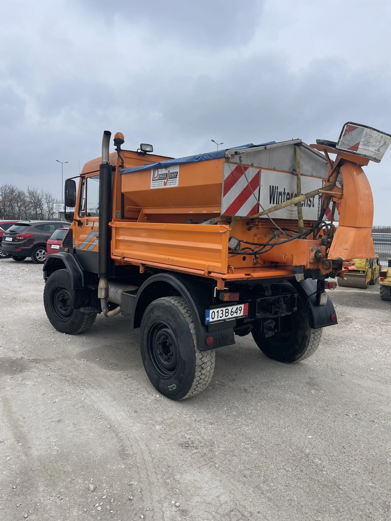 Mercedes-Benz UNIMOG U140, 4x4, Самосвал, ,  - изображение 8