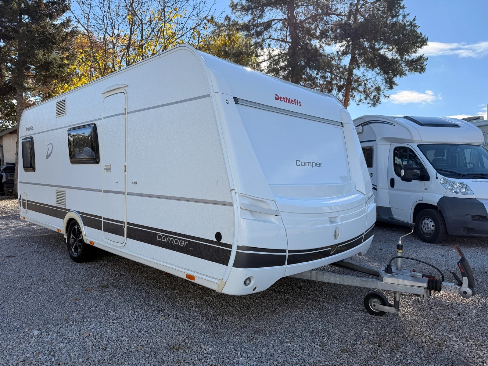 Каравана Dethleffs Camper 540 Форселт, мувър, солар, снимка 4 - Каравани и кемпери - 56637862