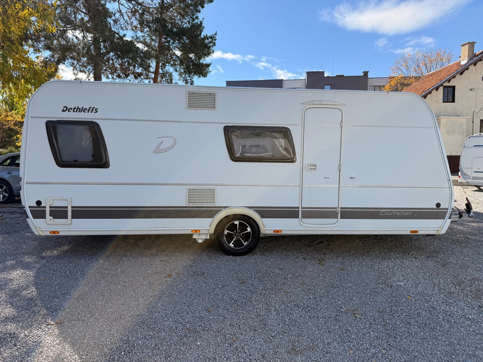 Каравана Dethleffs Camper 540 Форселт, мувър, солар, снимка 6 - Каравани и кемпери - 56637862