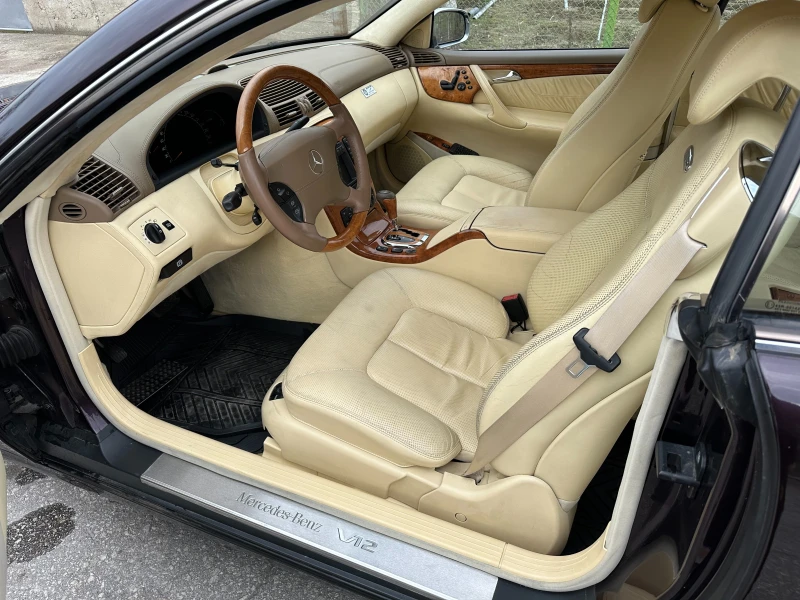 Mercedes-Benz CL 600 Cl 600 V12 , снимка 6 - Автомобили и джипове - 49387716