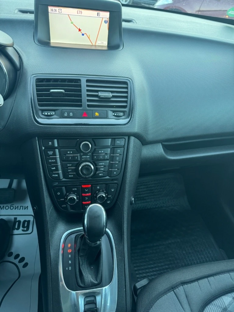 Opel Meriva 1.7D AVT NAVI исузу мотор 110 к.с стария мотор, снимка 8 - Автомобили и джипове - 54237727