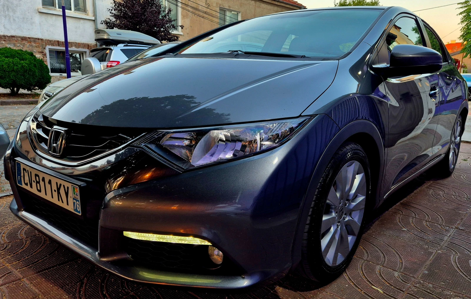 Honda Civic 1.6d-нави-6speed-верига-japan - изображение 3