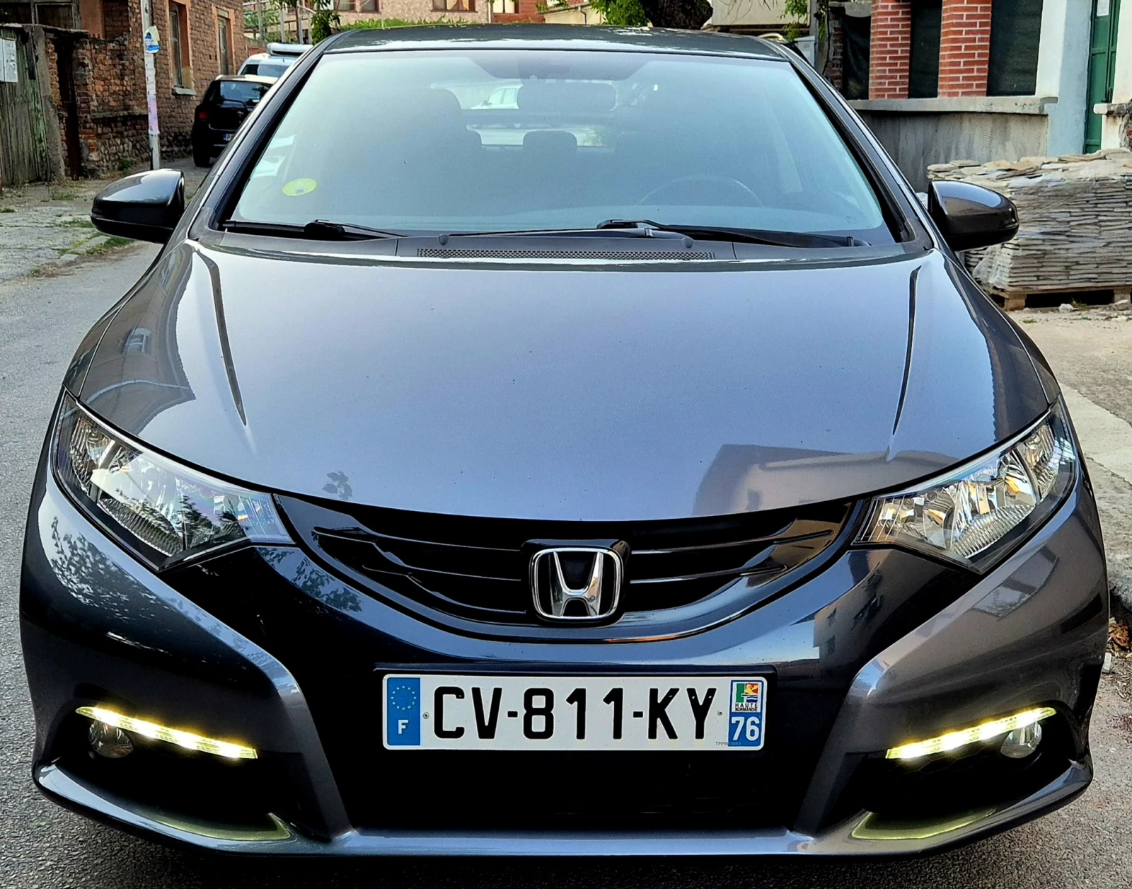 Honda Civic 1.6d-нави-6speed-верига-japan - изображение 8
