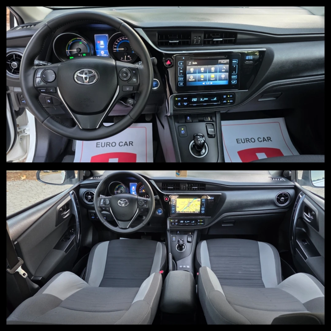 Toyota Auris 1.8 * HYBRID* FACELIFT* KEYLESS* DISTRONIC* SWISS | Mobile.bg   11