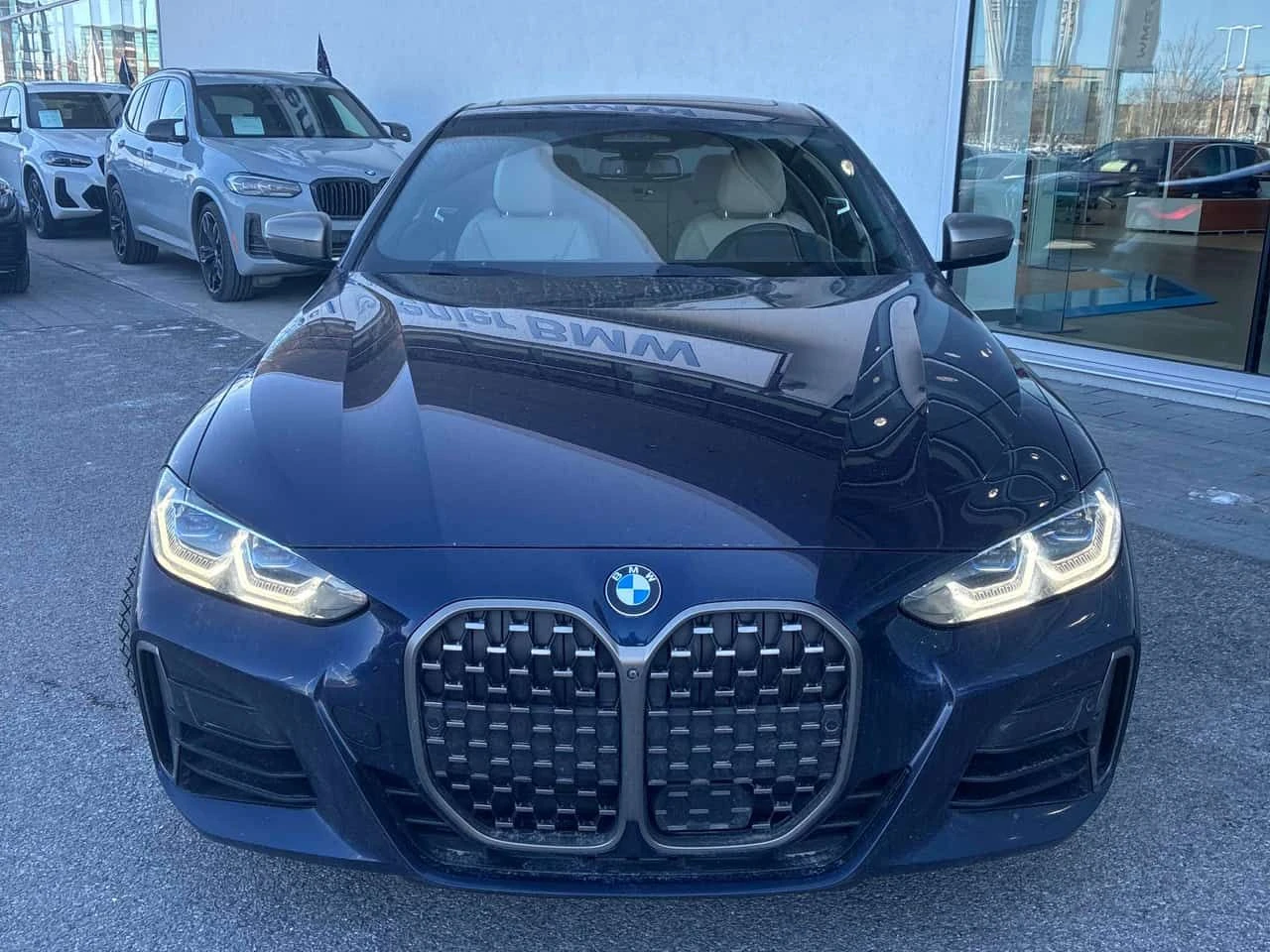 BMW 440 DISTRONIC * KEYLESS * LASER LIGHT * HEAD-UP * 360 , снимка 2 - Автомобили и джипове - 54201733