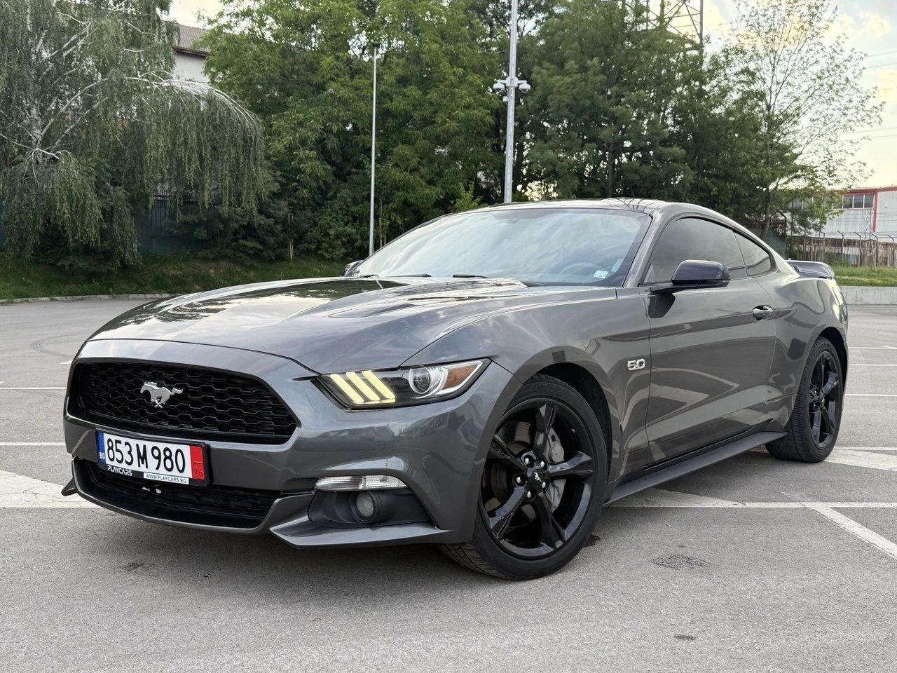 Ford Mustang 5.0V8* GT* АВТОМАТ* ОБДУХ* ПОДГРЕВ* SHAKER, снимка 3 - Автомобили и джипове - 54948890