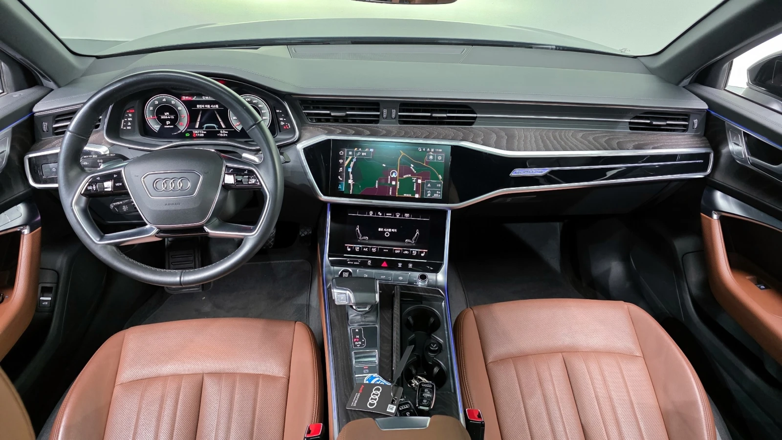 Audi A6 45 TFSI/ HEAD UP/ПОДГРЕВ/ОБДУХ/ПАНО/, снимка 5 - Автомобили и джипове - 55354110