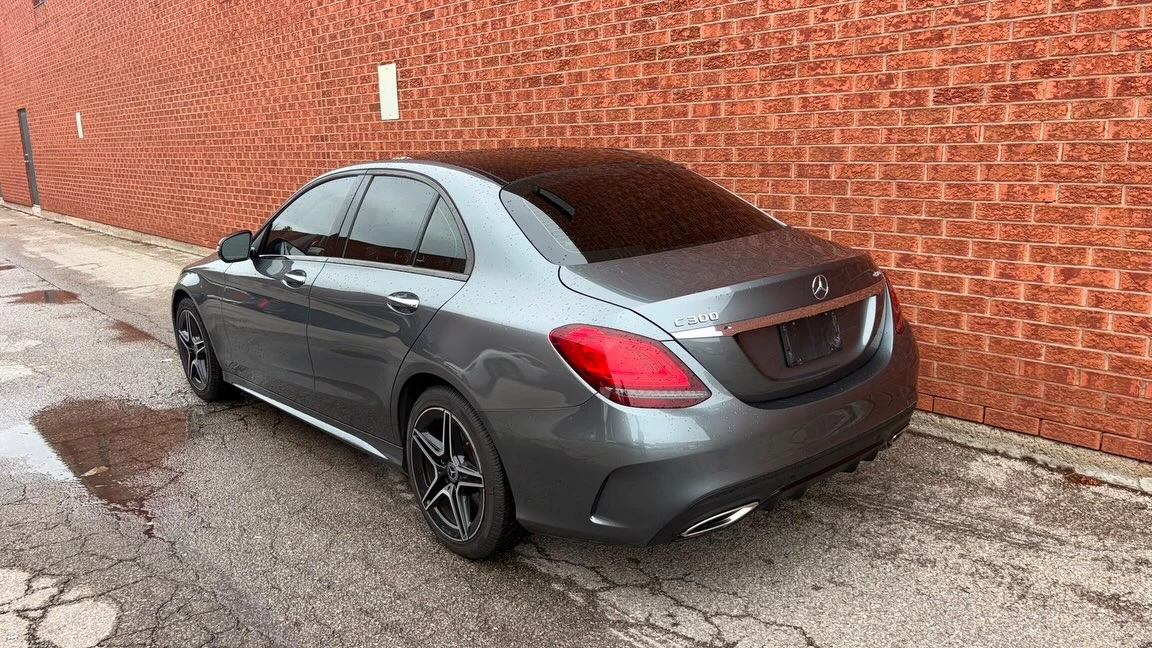 Mercedes-Benz C 300 4MATIC AMG PKG Цена до България & АвтоКредит, снимка 3 - Автомобили и джипове - 56047542