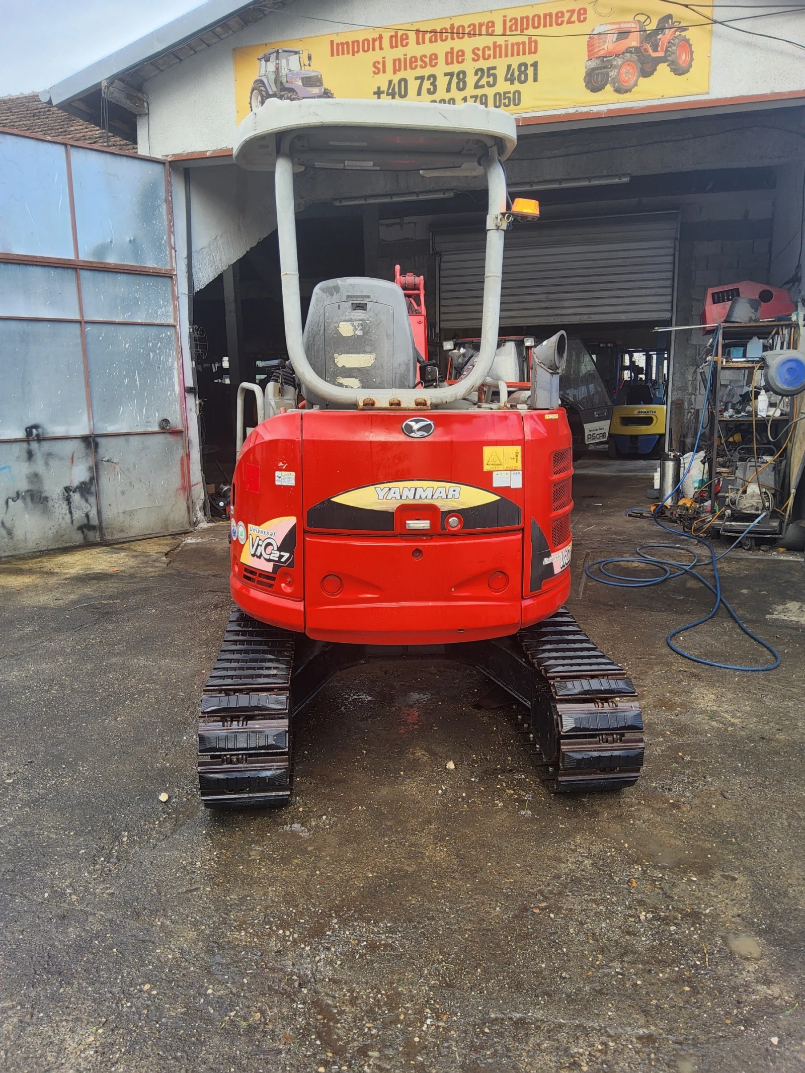 Багер Yanmar Vio27, снимка 16 - Индустриална техника - 55933596