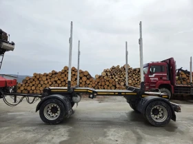 За камион Други Оригинално трупчийско ремарке, снимка 4 - Ремаркета - 52436454