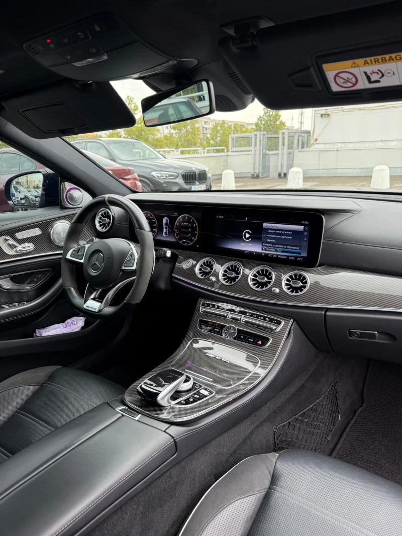 Mercedes-Benz E 63 AMG 6.3 AMG S 4 matic + , снимка 11 - Автомобили и джипове - 51880803