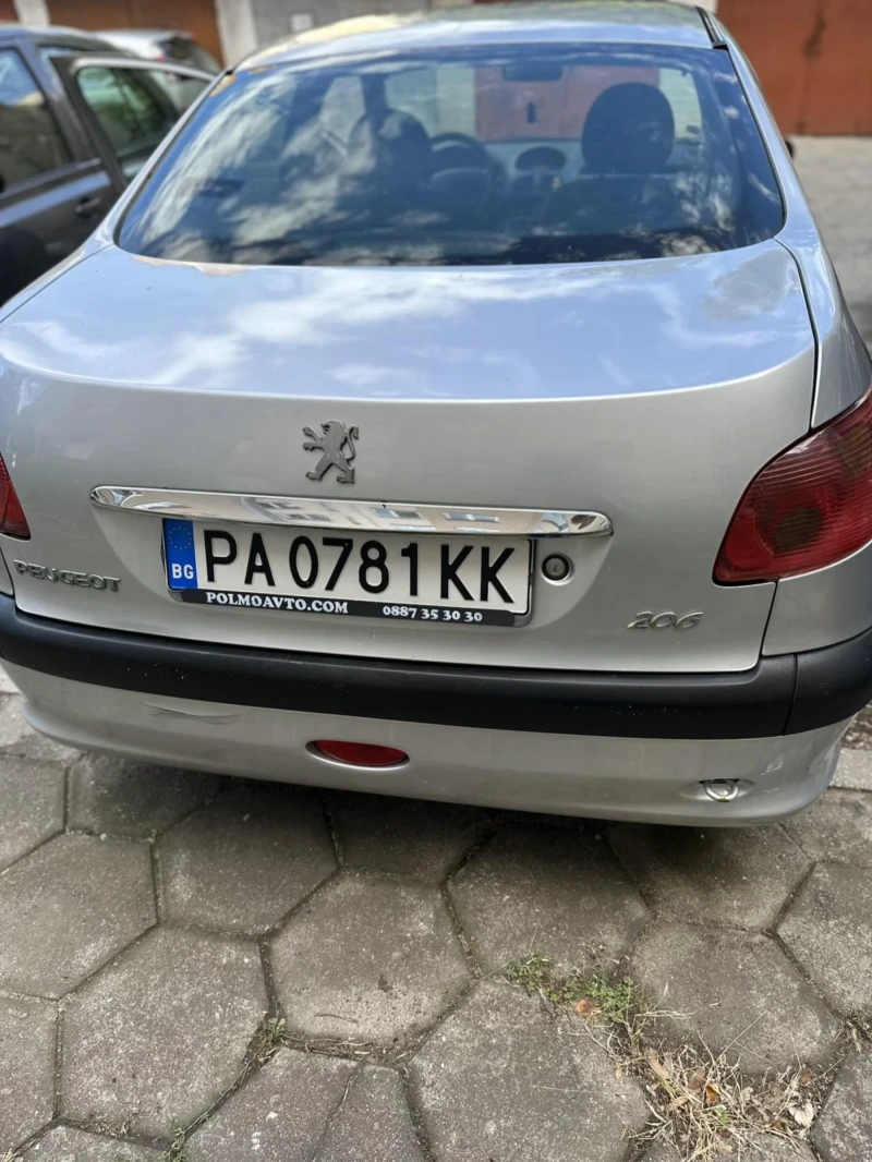 Peugeot 206 75к 8 клапана, снимка 4 - Автомобили и джипове - 52079875
