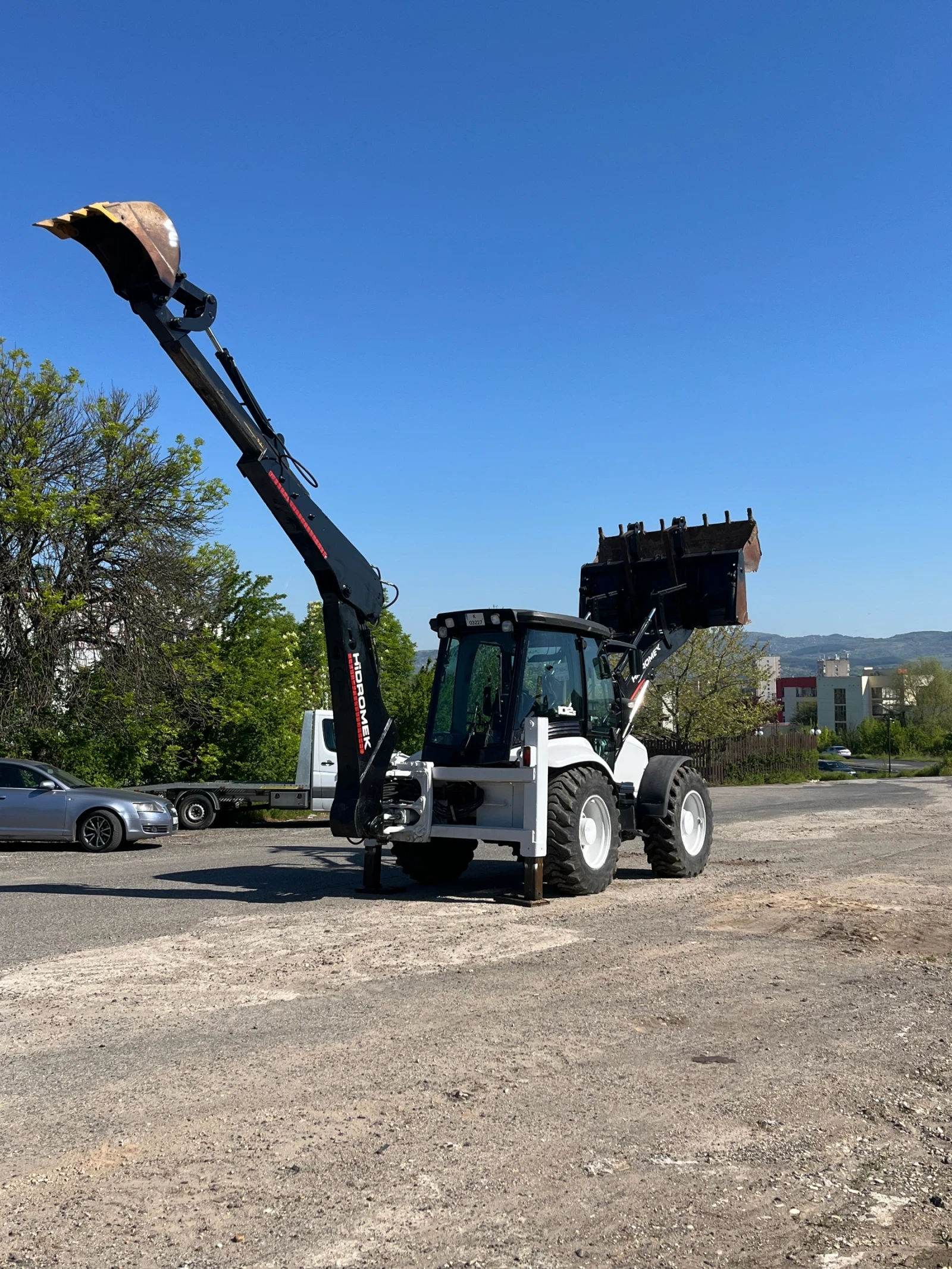 Багер Hidromek 102S, снимка 7 - Индустриална техника - 54540323