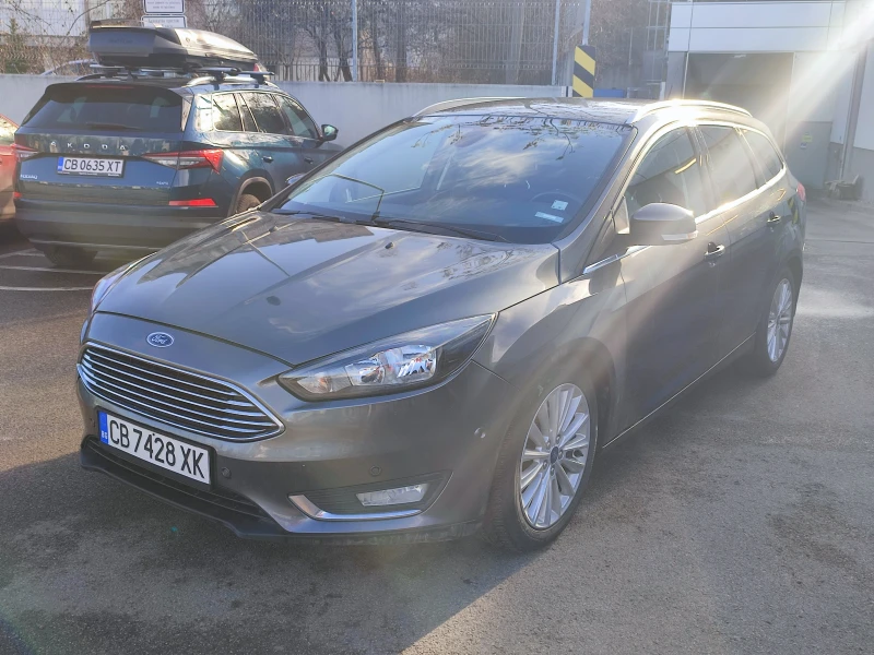 Ford Focus 2.0TDCI-150kc-АВТОМАТ-НАВИГАЦИЯ-TITANIUM-LED, снимка 1 - Автомобили и джипове - 49009160