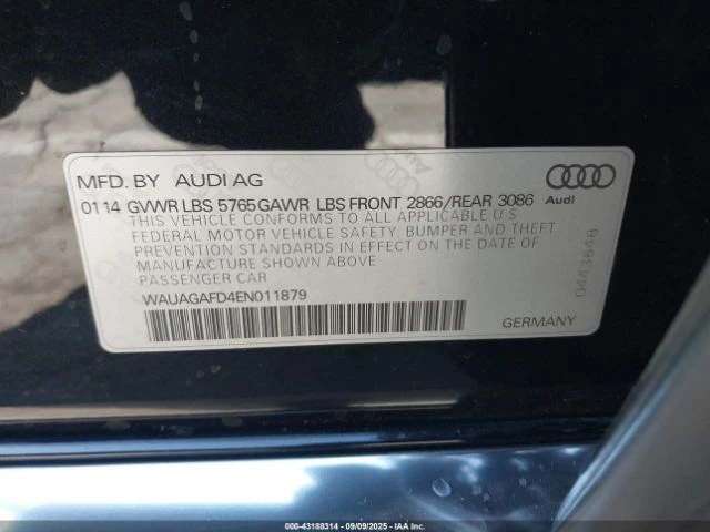 Audi A8 3.0L SUPERCHARGER 333HP* Кожа* Подгрев* НАВИ* Keyl, снимка 13 - Автомобили и джипове - 53103242